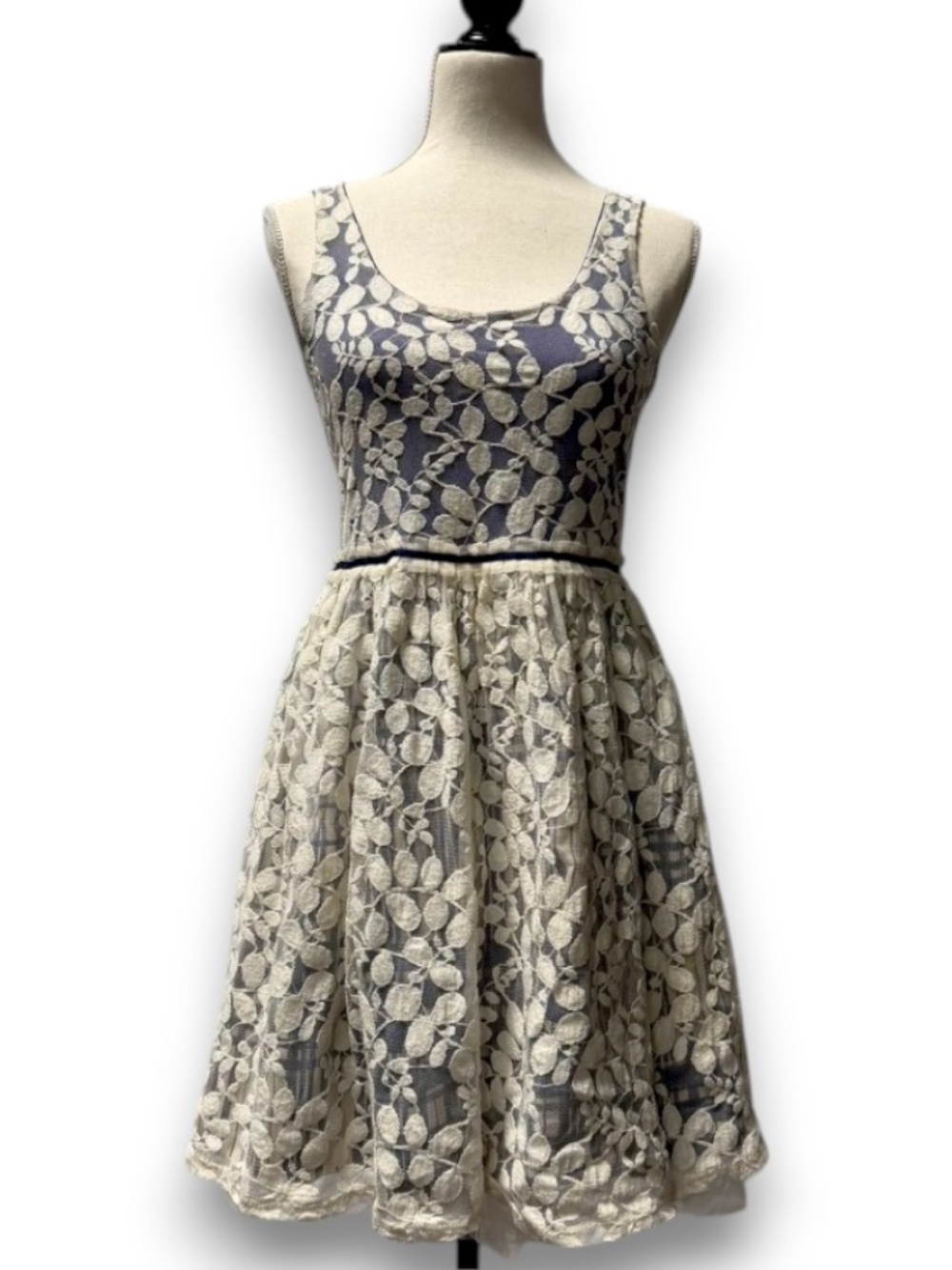Weston Wear for Anthropologie Vinca Minor Lace Dress Medium - Picture 1 of 9